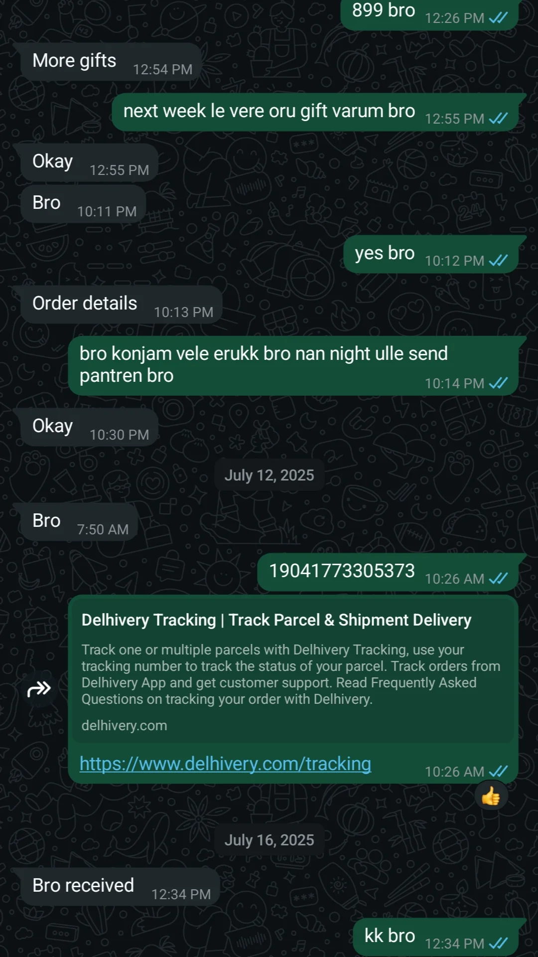 Customer satisfaction